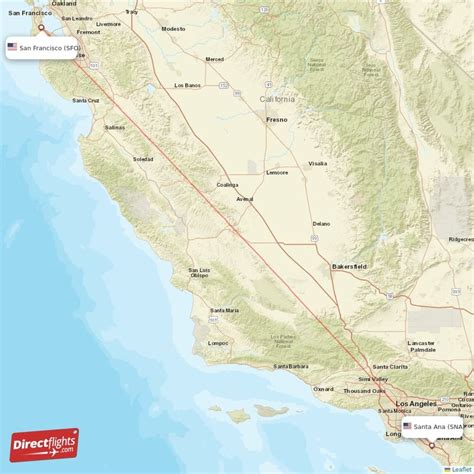 Flights from San Francisco to Santa Ana: SFO to SNA Flights